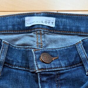 LOFT Blue Denim Skinny Jeans